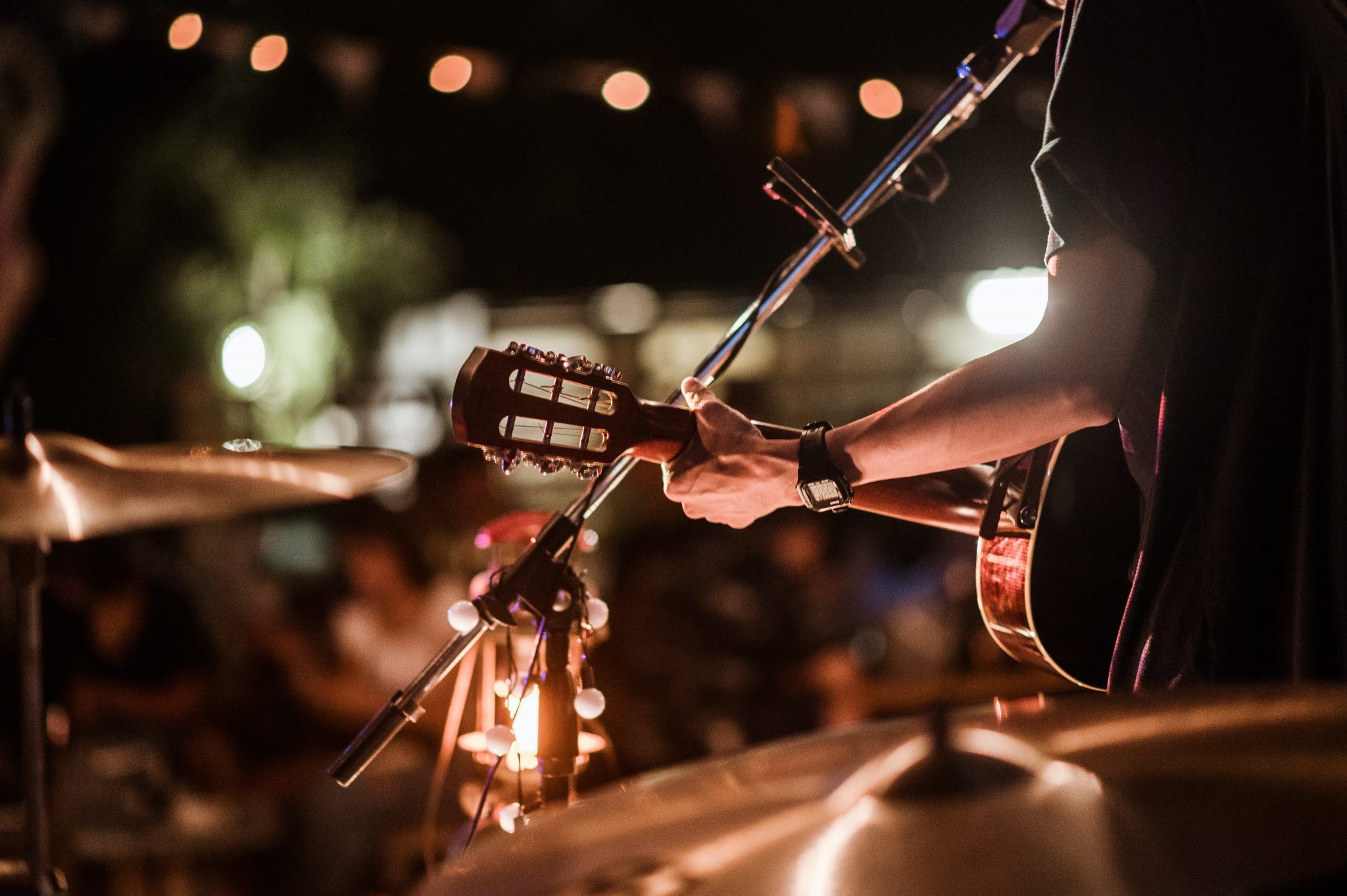 Imagen de un concierto en acústico Imagen de un concierto en acústico