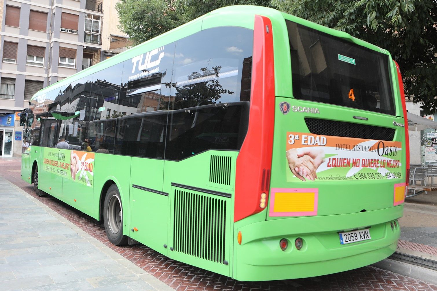 Autobús urbano en Castellón