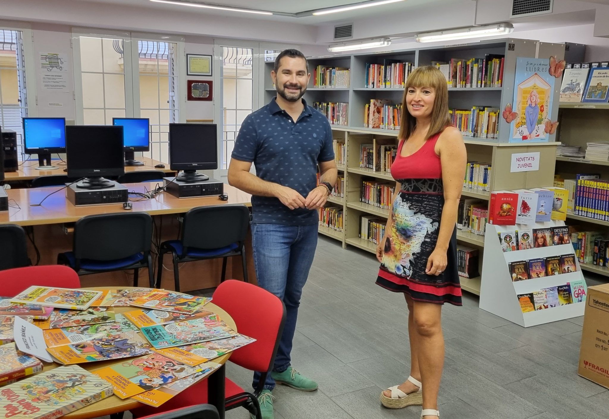 Samuel Falomir i Anna Puchol