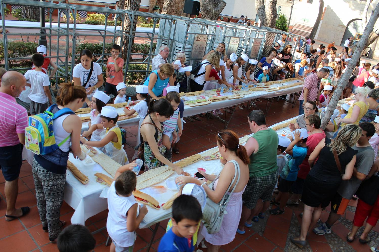fiesta bocadillo gigante vila-real fiesta bocadillo gigante vila-real