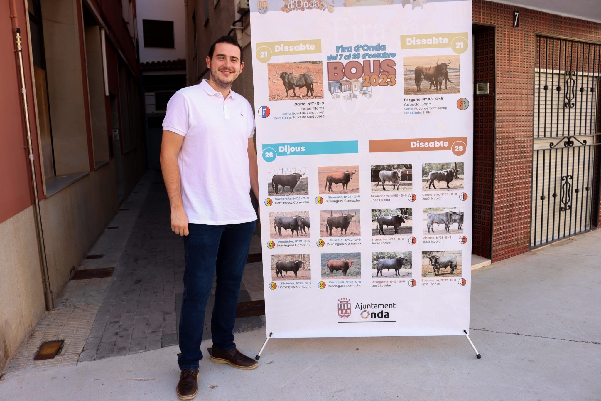 Cartel Taurino Fira d'Onda 2023 Cartel Taurino Fira d'Onda 2023