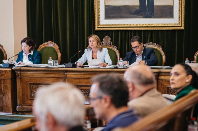 La alcaldesa de Castellón, BegoñaCarrasco Consejo Social de la Ciudad