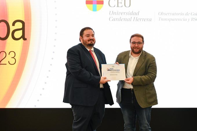 entrega premio onda Info Participa 2023 entrega premio onda Info Participa 2023
