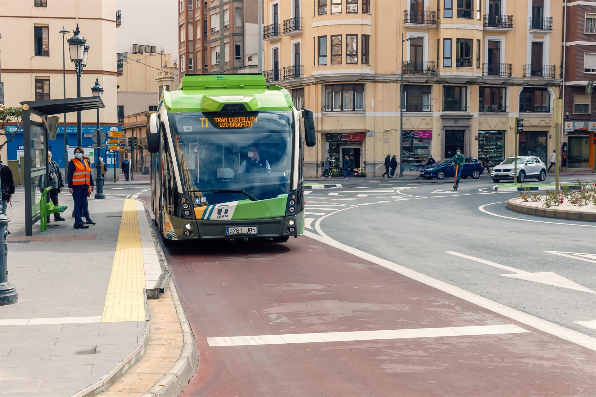 El TRAM de Castelló en circulació