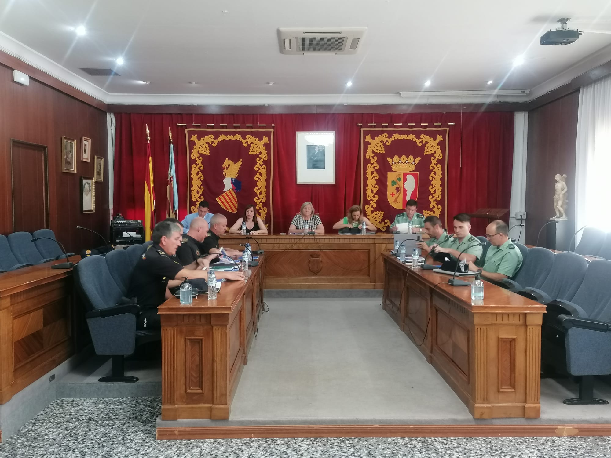 Junta Local de Seguretat per a preparar el dispositiu de seguretat de la Fira i Festes de Sant Joan i Sant Pere de Vinaròs