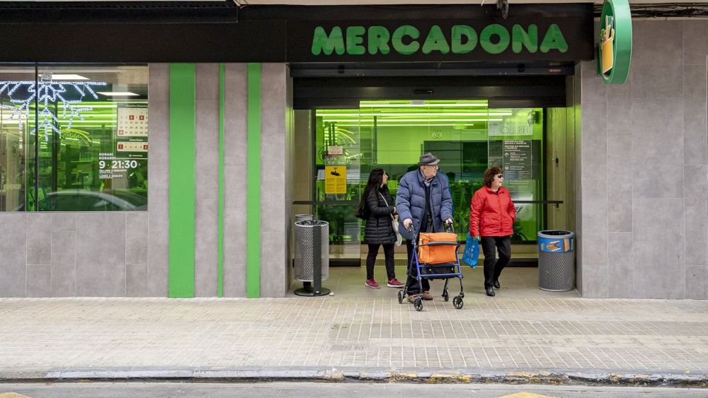 Un supermercat de Mercadona de Castelló Un supermercat de Mercadona de Castelló
