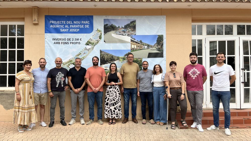 El gobierno de La Vall d'Uixó presenta el proyecto de la nueva piscina municipal de Sant Josep