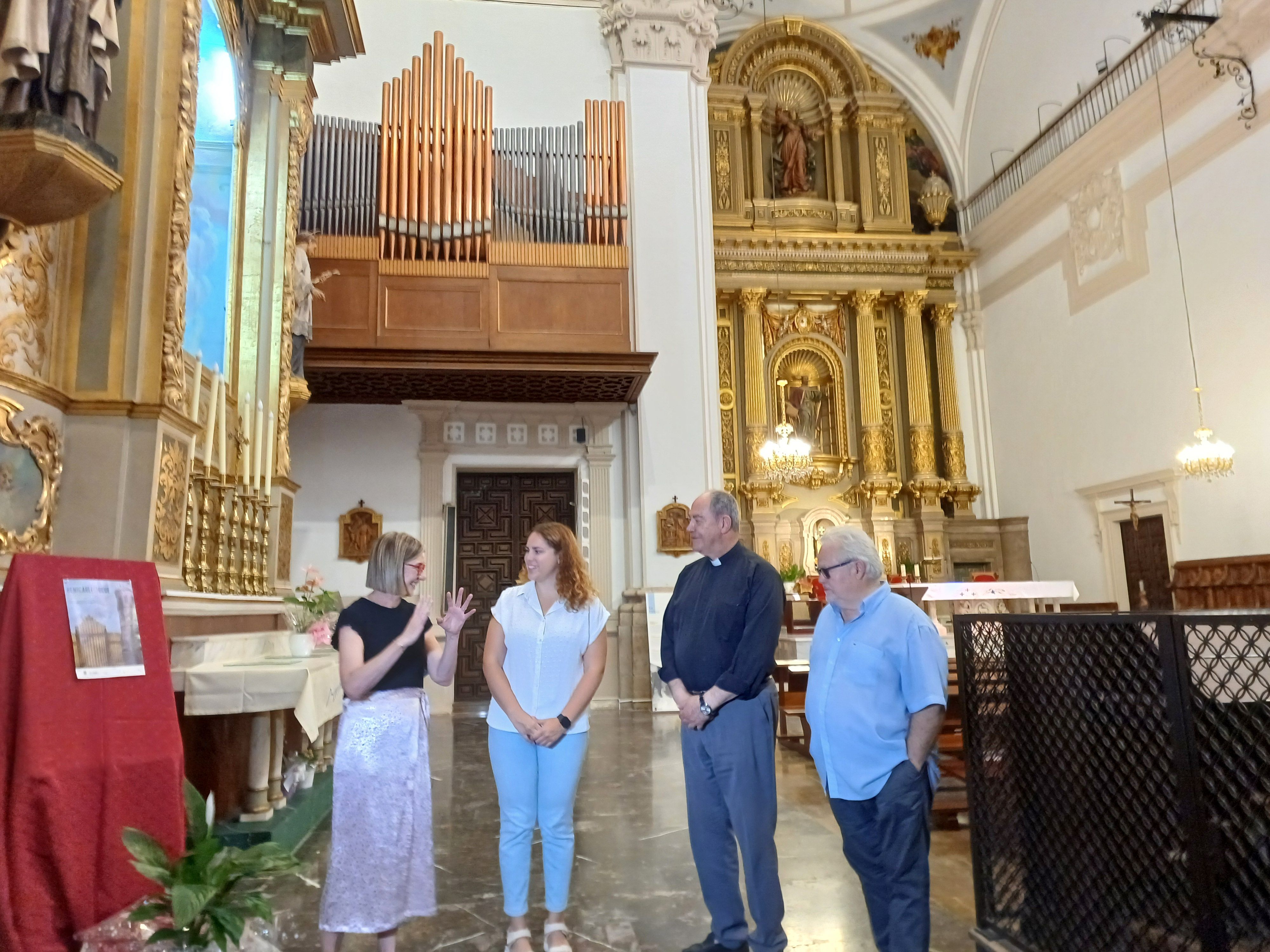 Orgue de la parròquia de Sant Bartomeu de Benicarló