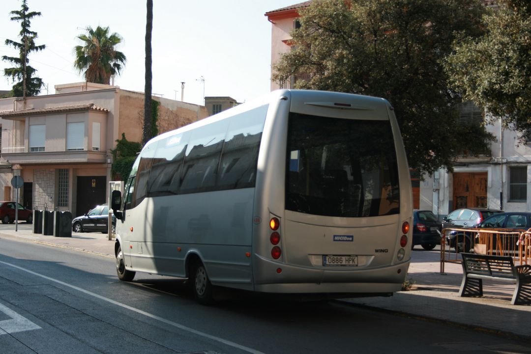 Un autobús municipal d'Almassora