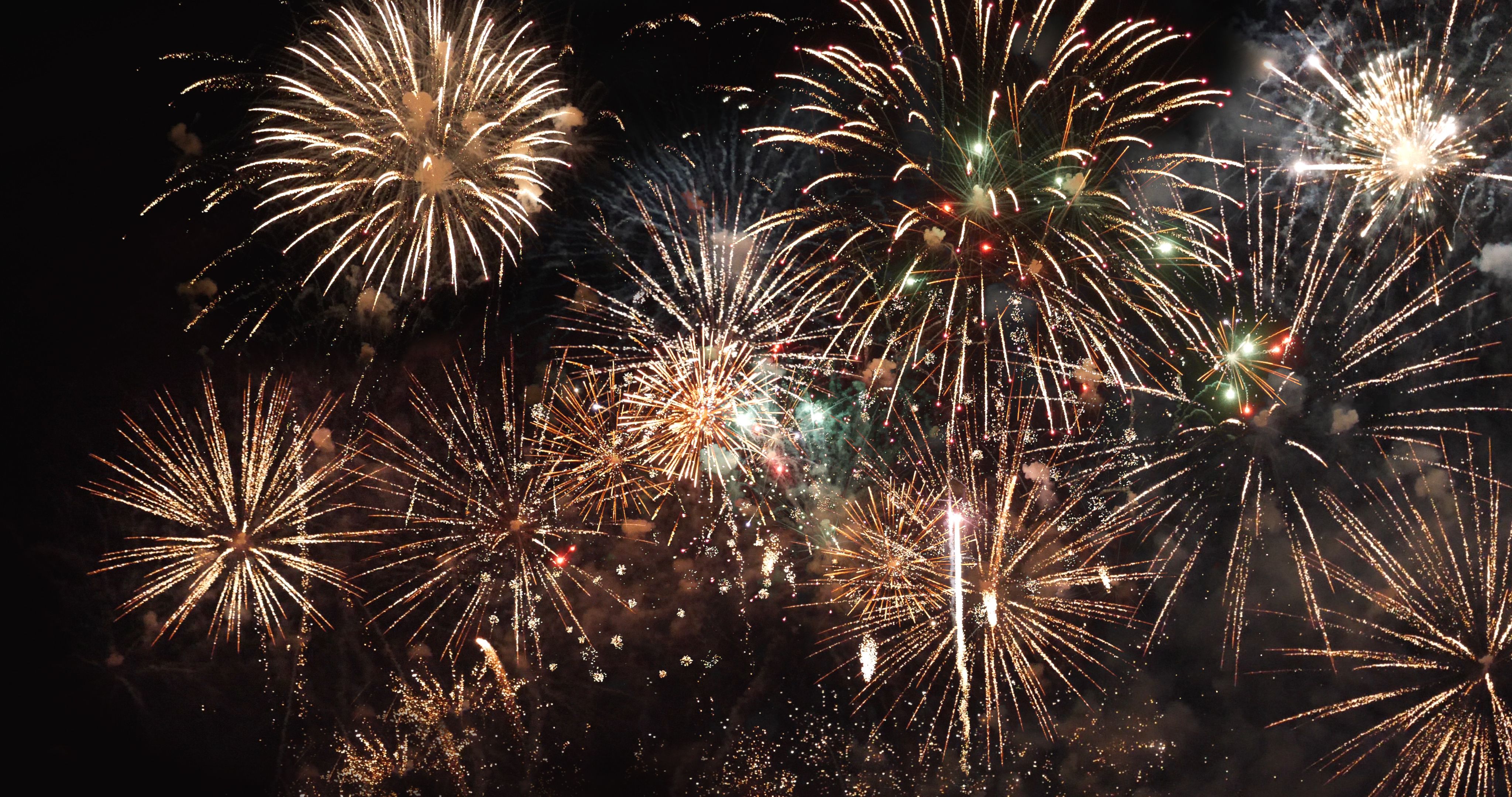 Un castell de focs artificials a Castelló