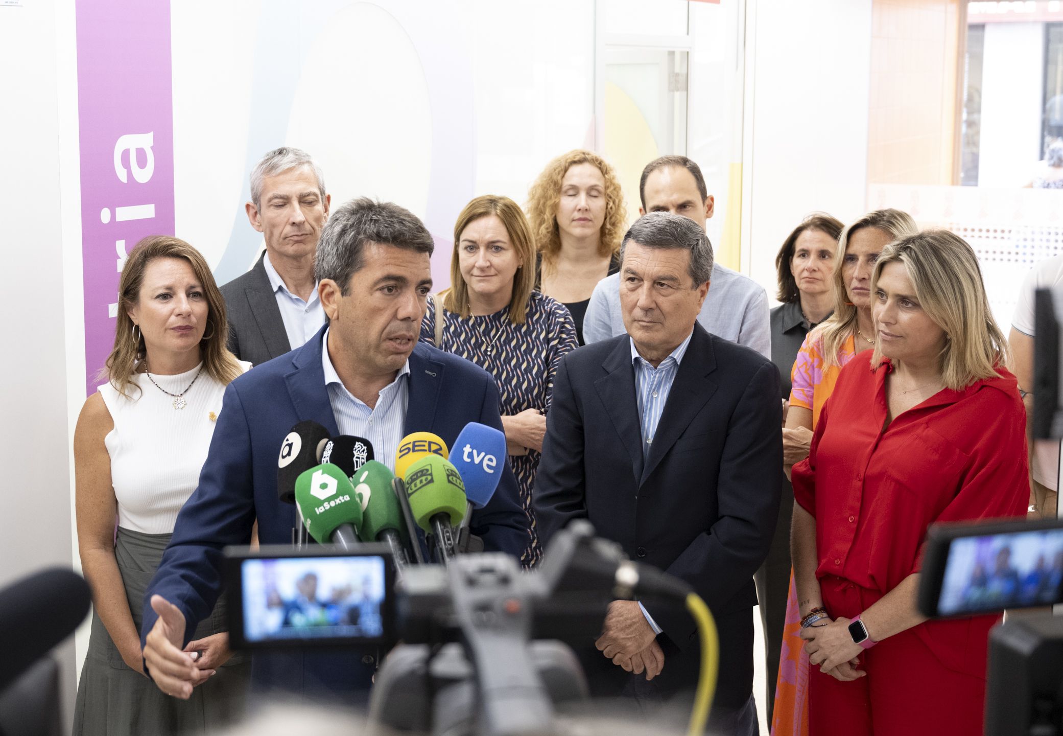 Anunci del 'president' Carlos Mazón sobre el nou Hospital General de Castelló