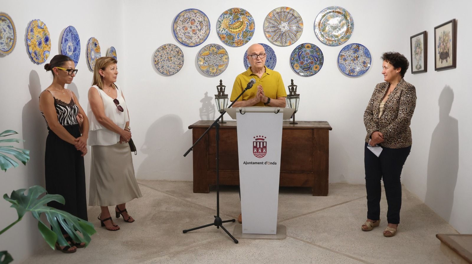 Inauguració de l'exposició de l'Ermita del Santísim Salvador a Onda