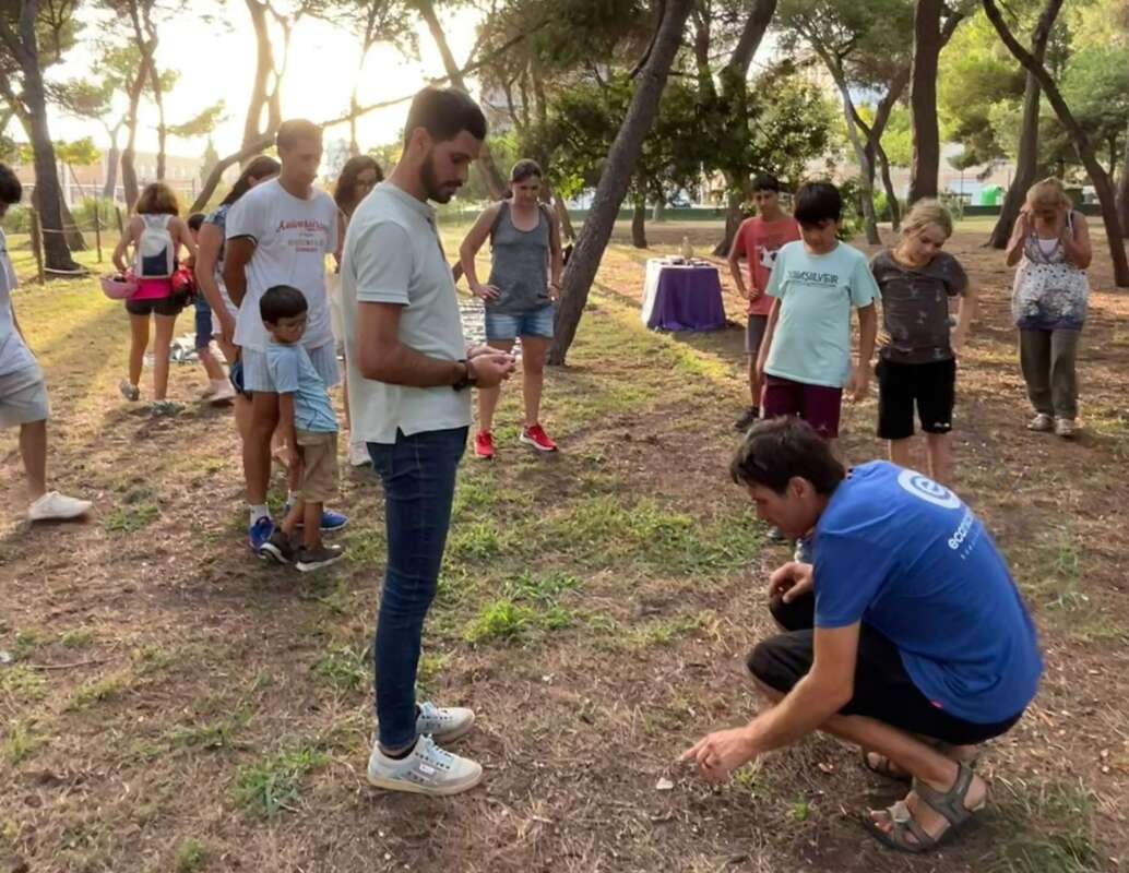 Imatge d'arxiu d'una activitat organitzada per la Regidoria de Medi Ambient a Castelló
