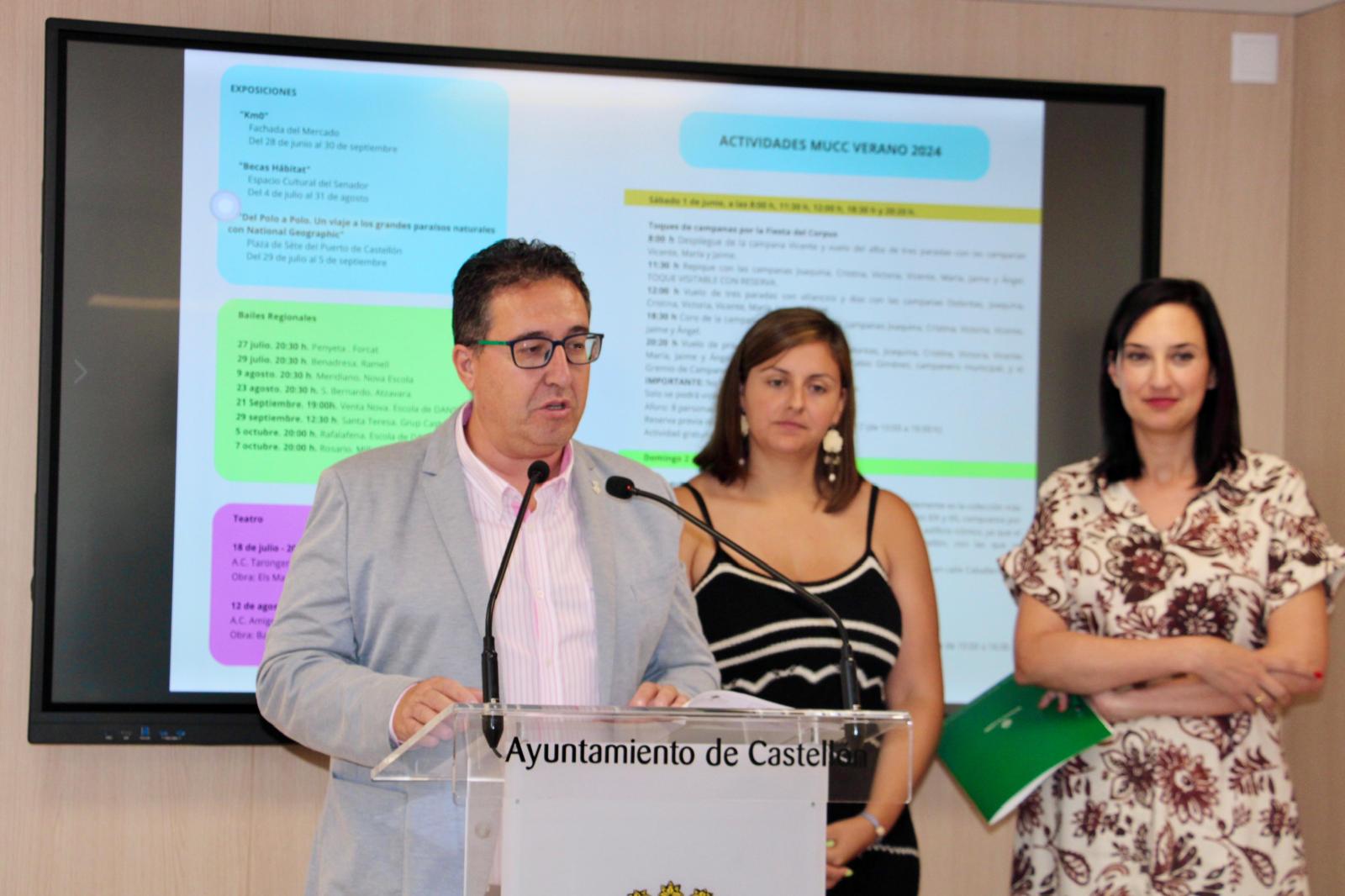 Presentación del programa de actividades del verano 2024 de Castellón