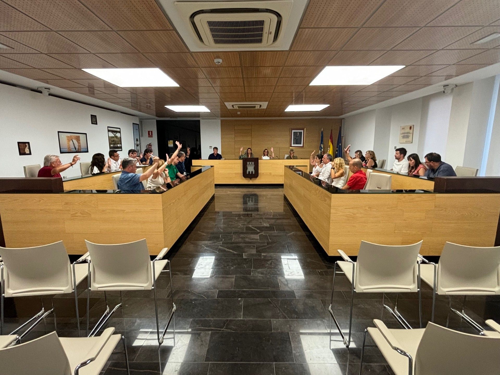 Ple ordinari del mes de juliol en l'Ajuntament d'Almassora
