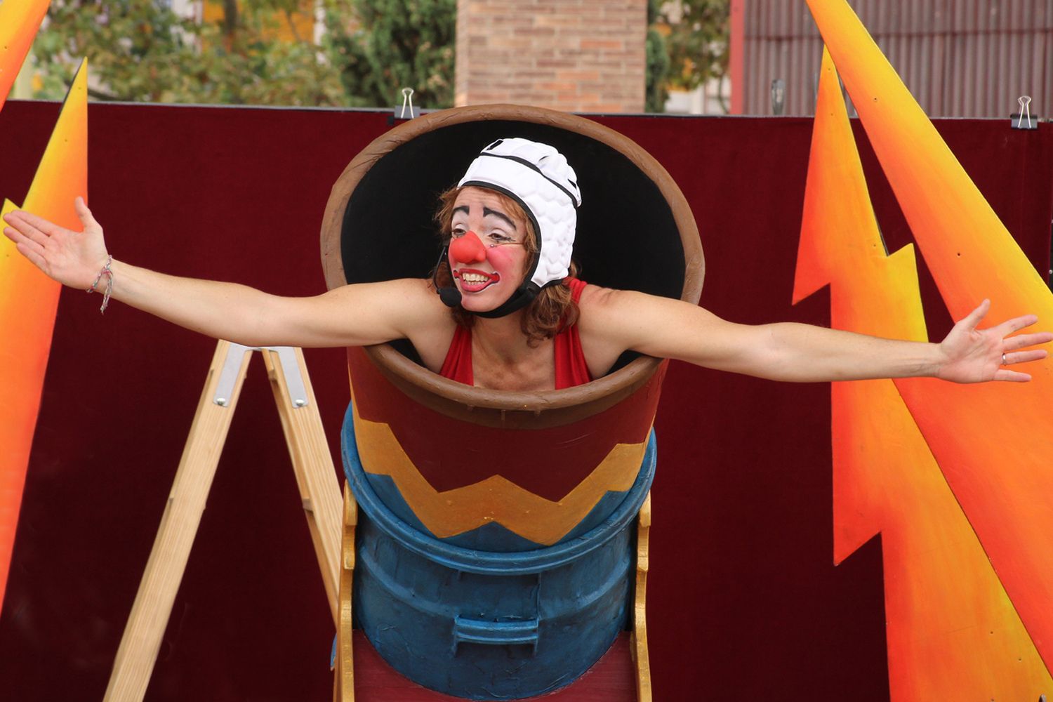 Un espectacle de circ al ciclo 2023 de 'Dijous al circ' de Vila-real