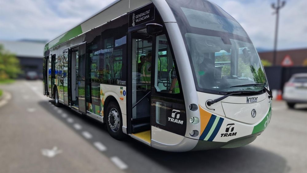 Nuevo trolebús eléctrico del TRAM de Castelló