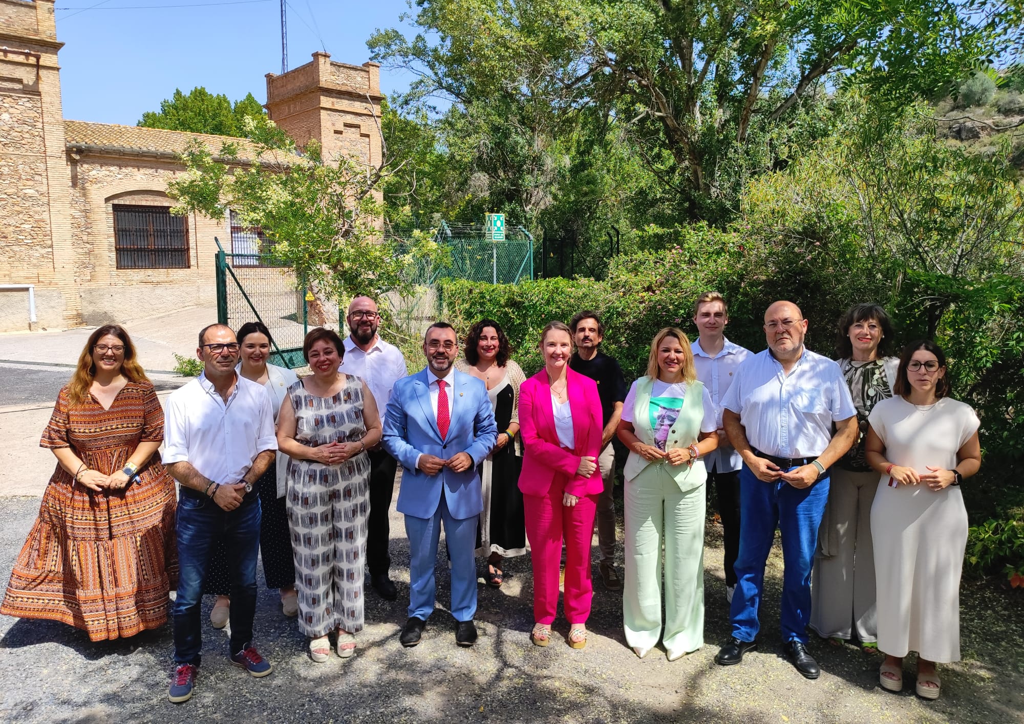 Nova corporació municipal a l'Ajuntament de Vila-real després de la signatura del pacte de govern entre PSOE i Compromís