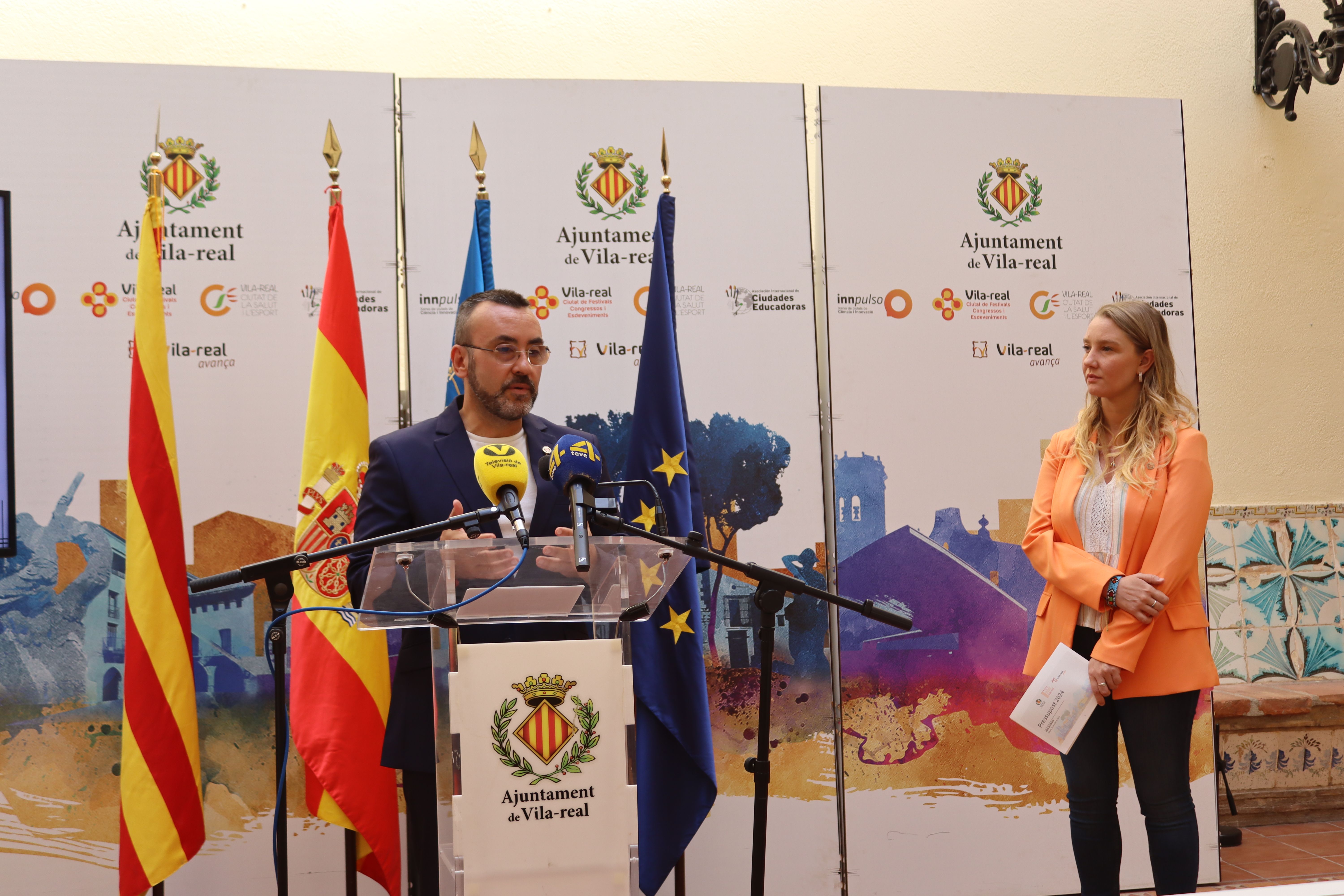 Presentación del presupuesto 2024 del Ayuntamiento de Vila-real 