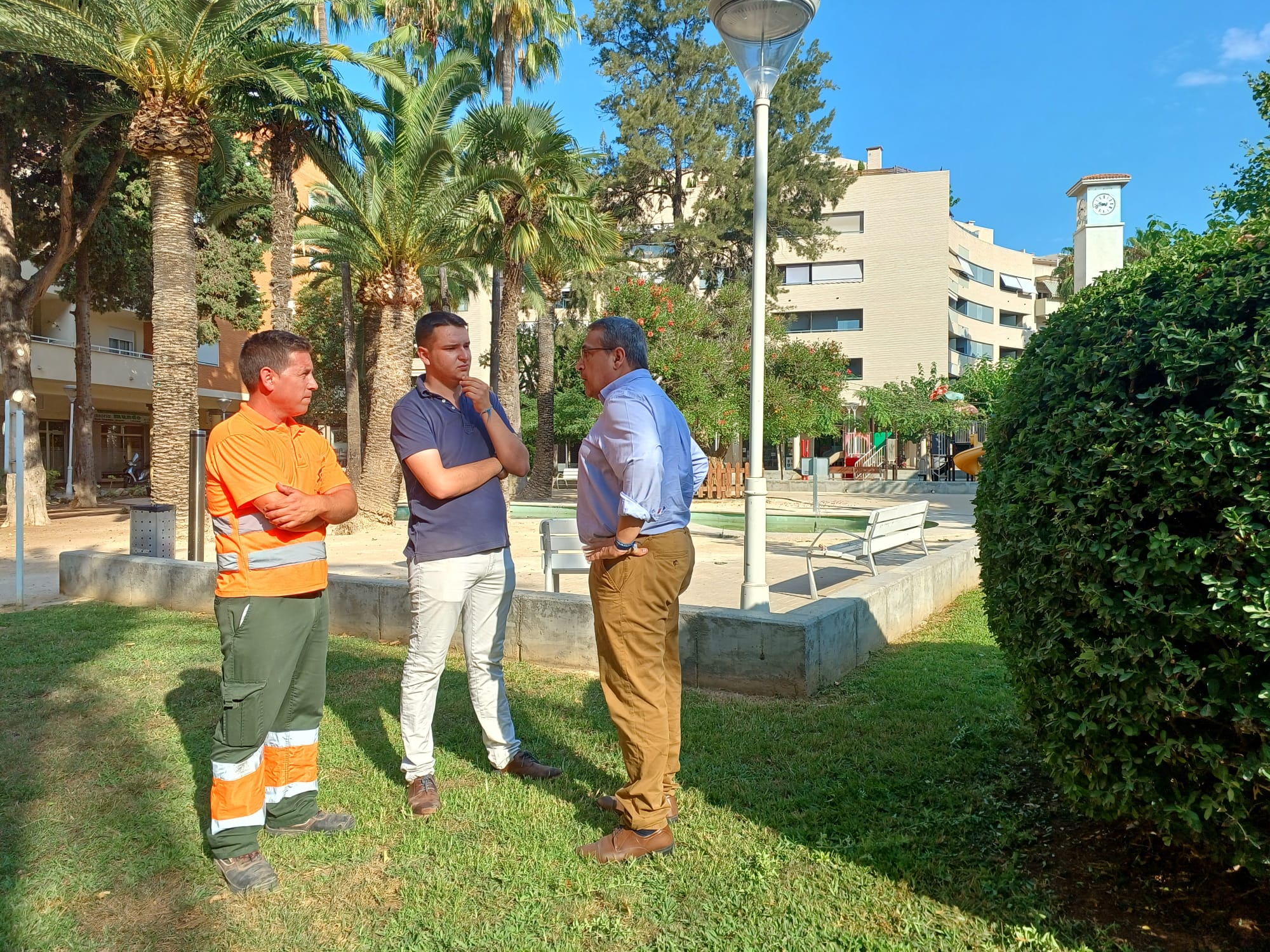 Benicarló aposta per la sostenibilitat en el nou contracte de manteniment de zones verdes
