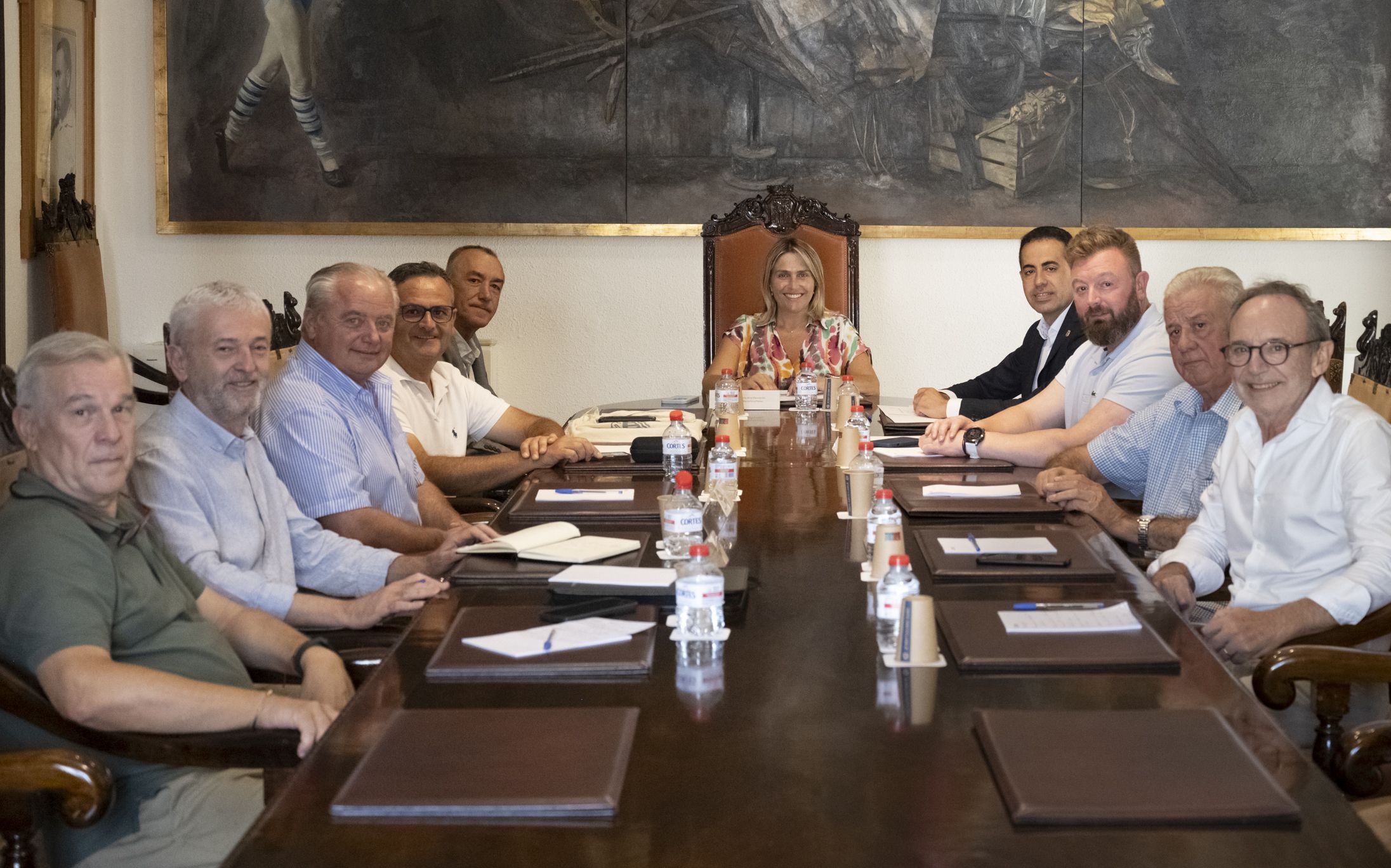 Marta Barrachina se reúne con la Federación de Comunidades de Regantes de la Comunitat Valenciana (Fecoreva) 