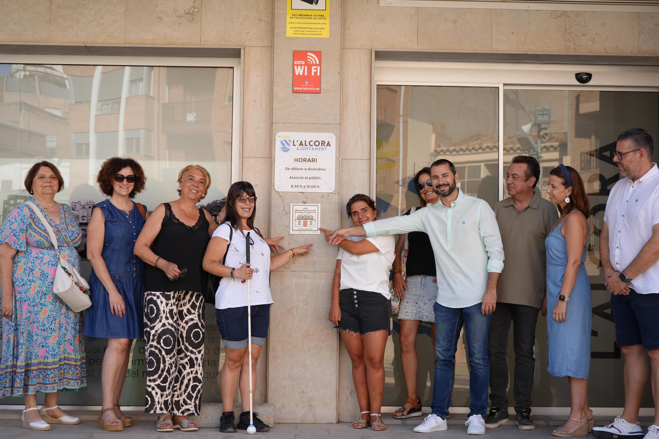 Pictogrames per augmentar l'accesibilitat a l'Alcora