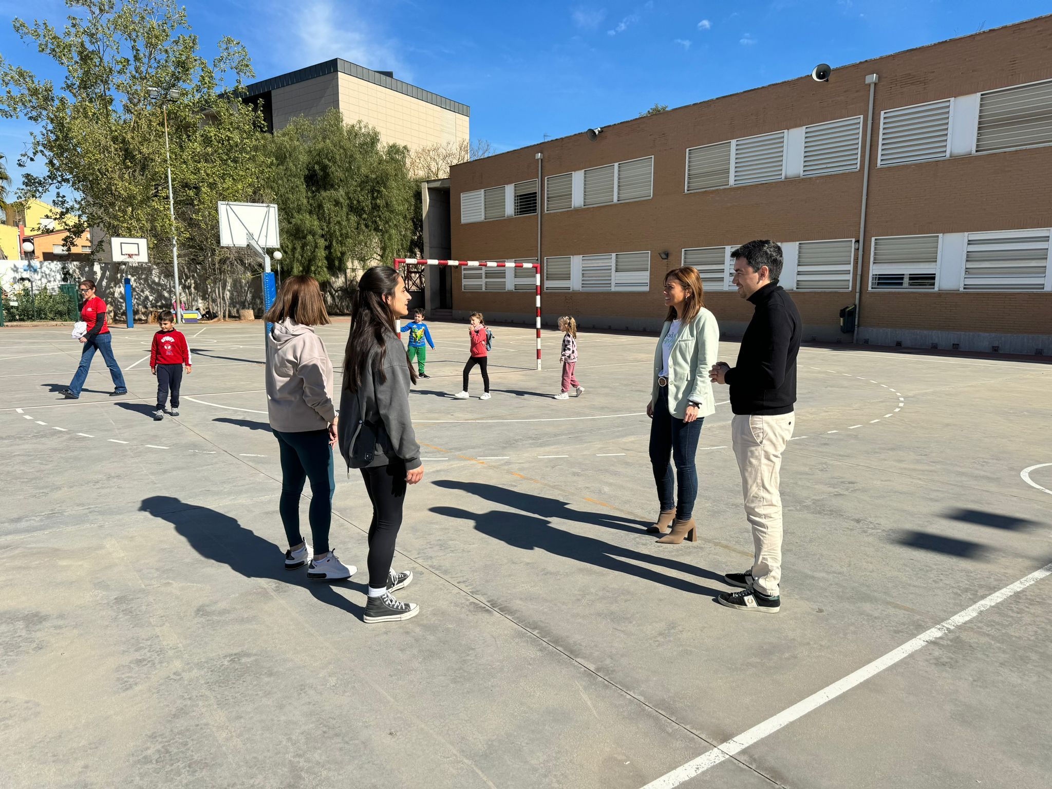 Imatxe d'arxiu de l'Escola Matinera en un col·legi d'Almassora 