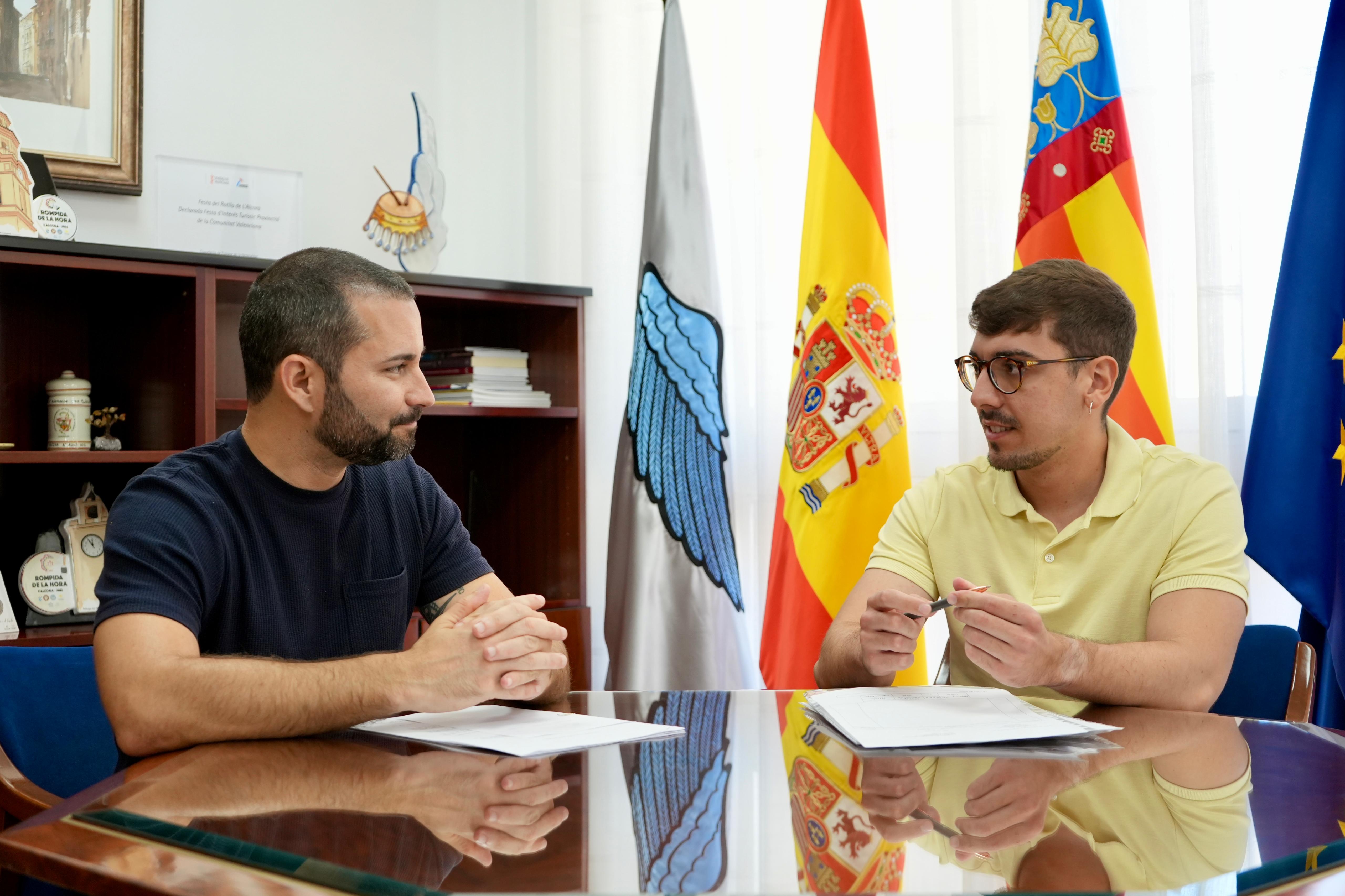 Samuel Falomir i Pablo Delgado