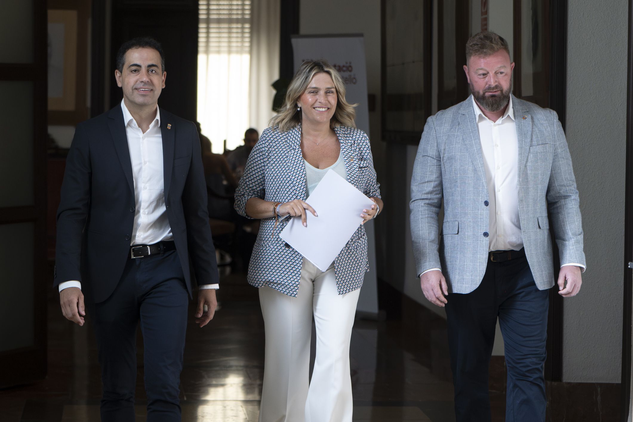 Héctor Folgado, Marta Barrachina i Iván Sánchez