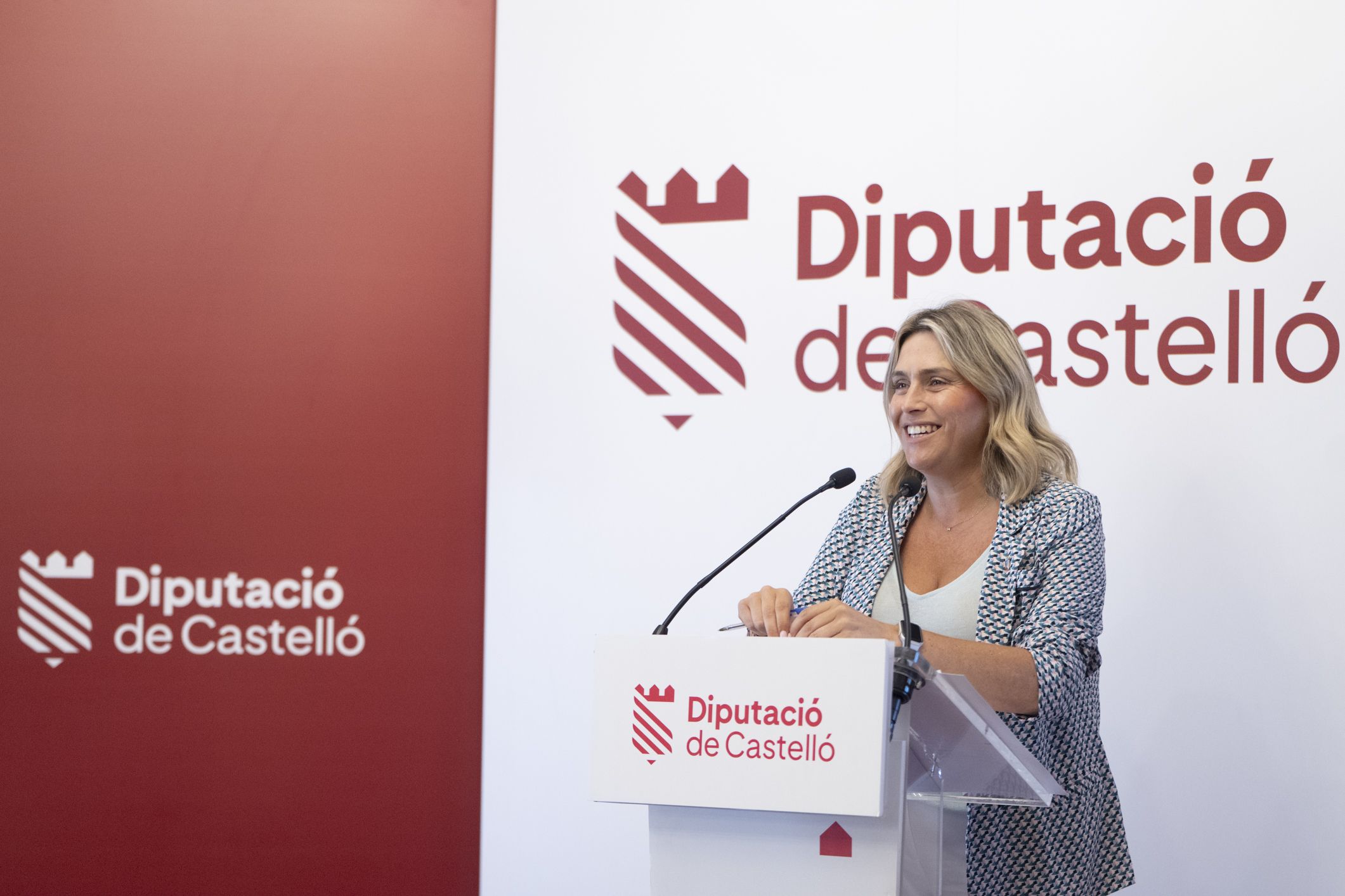 Presidenta de la Diputació Provincial de Castelló, Marta Barrachina