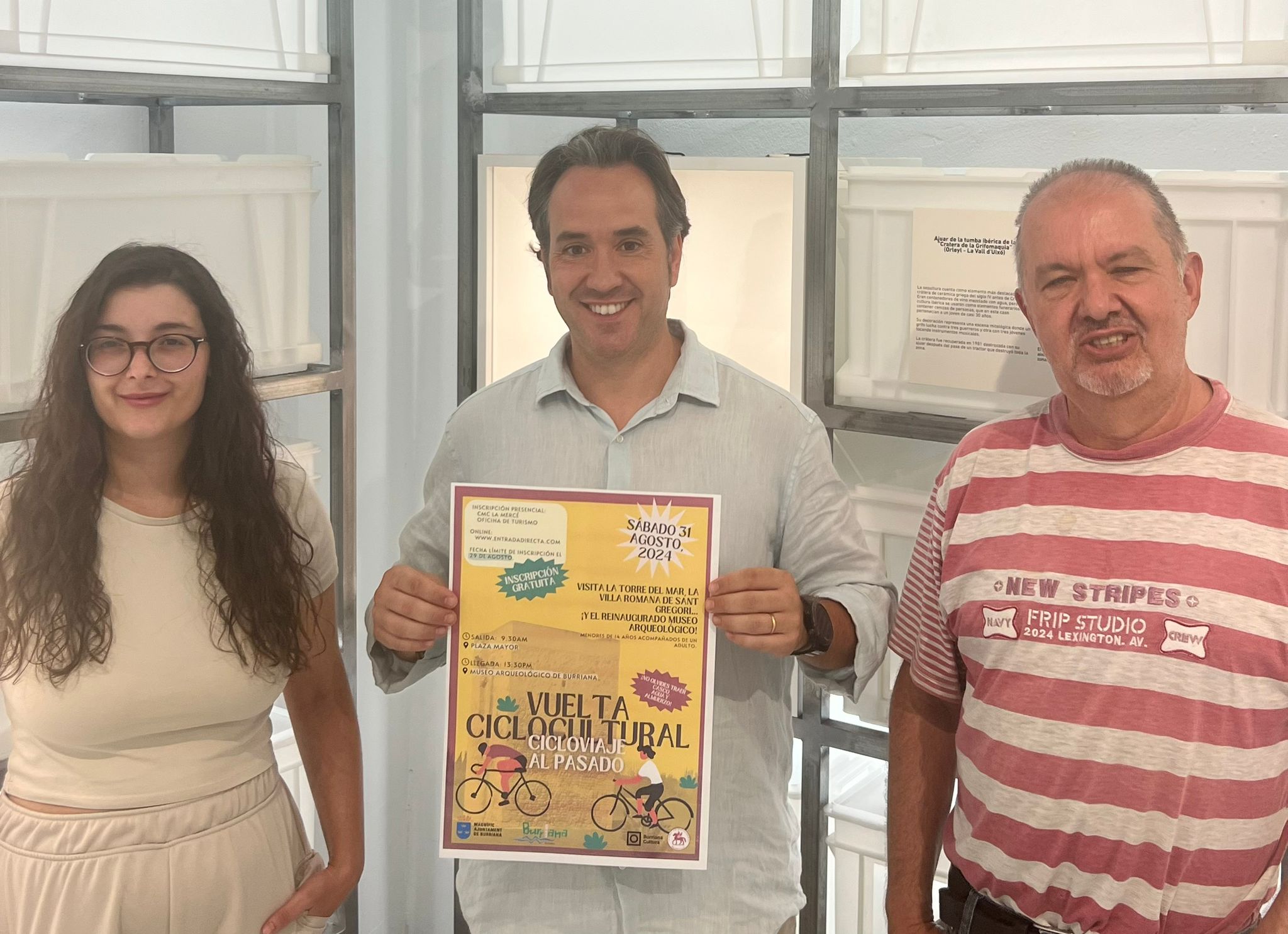 Presentació de la Volta Ciclo-cultural a Burriana