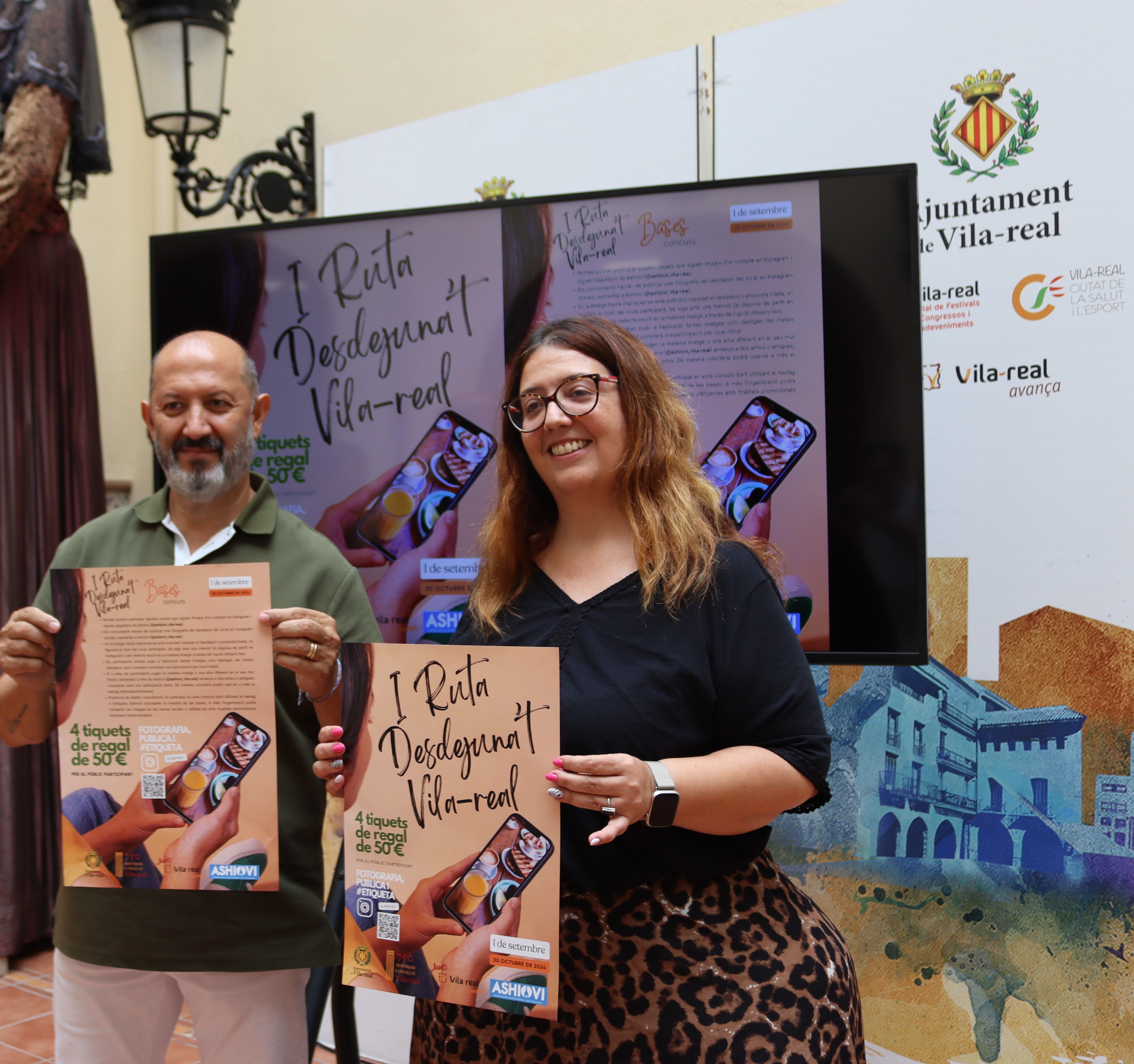 Presentació de la ruta de desdejunis de Vila real