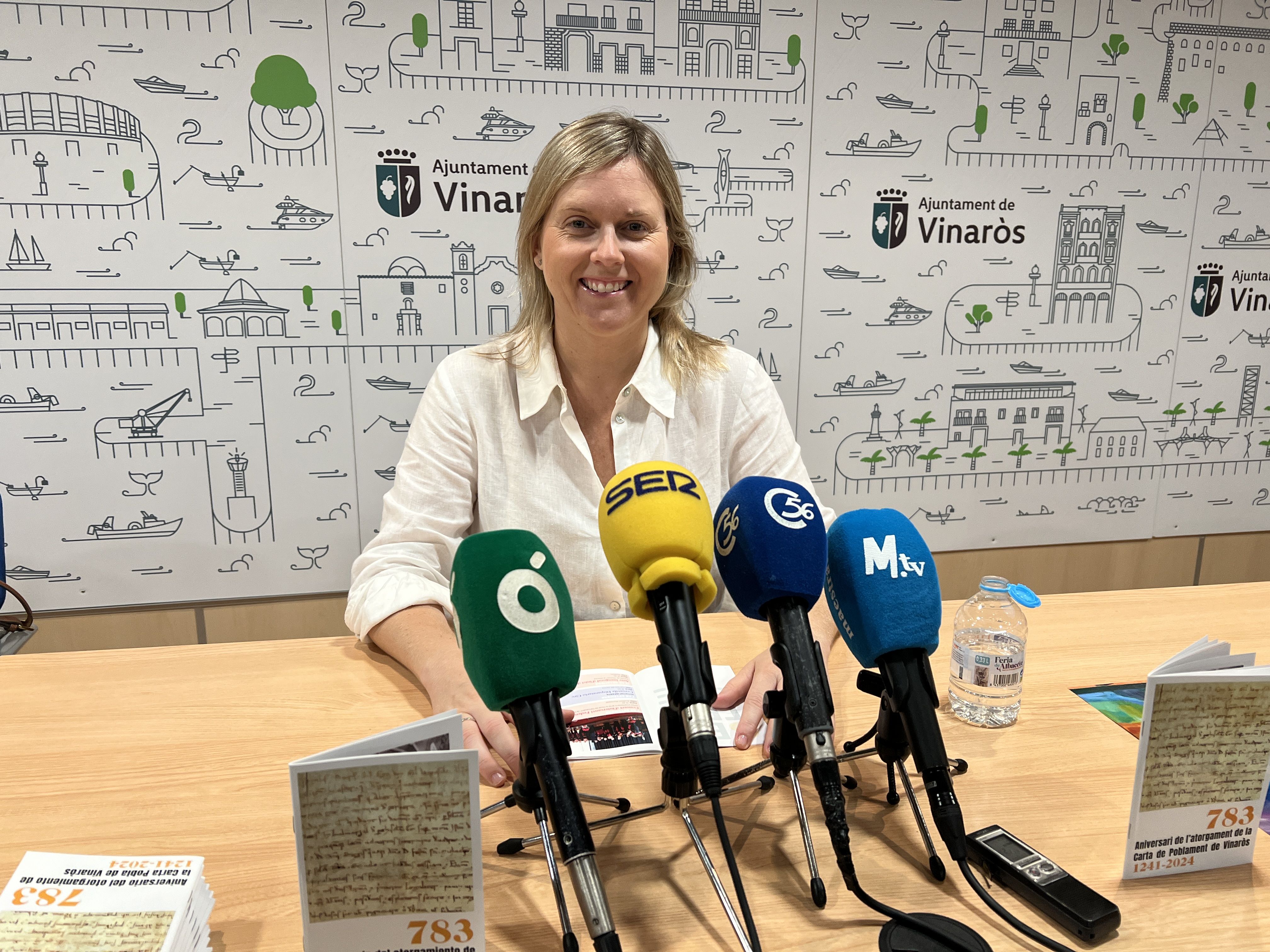 Presentació de la programació d'actes de la Carta de Poblament a Vinaròs