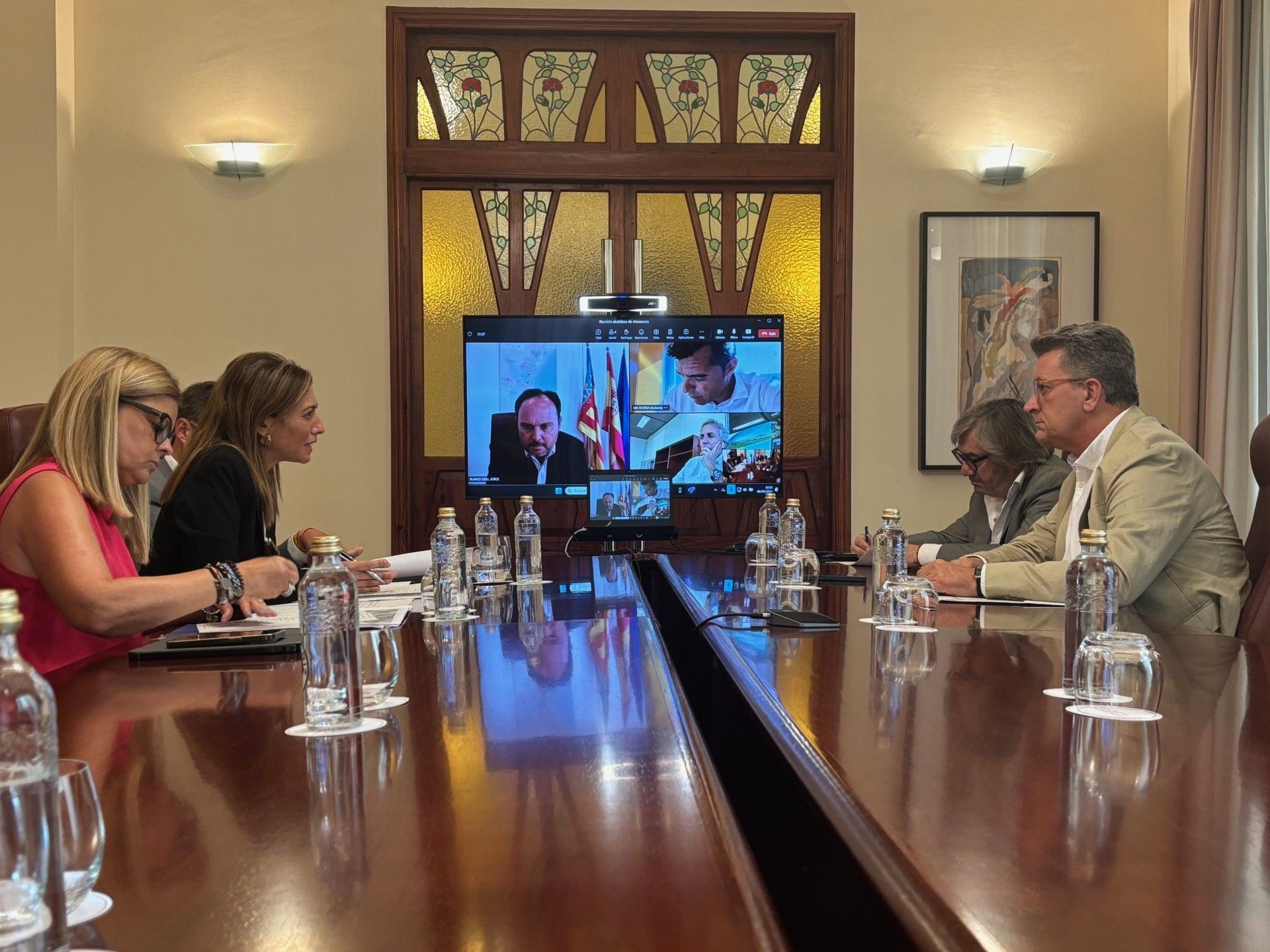 Reunión entre el Ayuntamiento de Almassora y la Conselleria de Medio Ambiente, Infraestructuras y Territorio