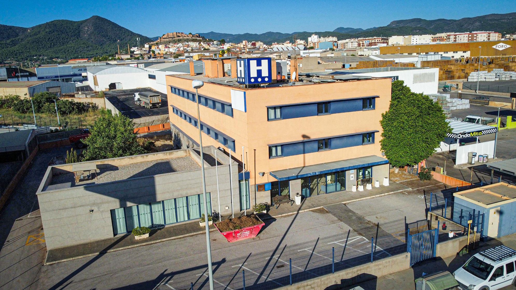 Exterior del Hotel Plana Onda