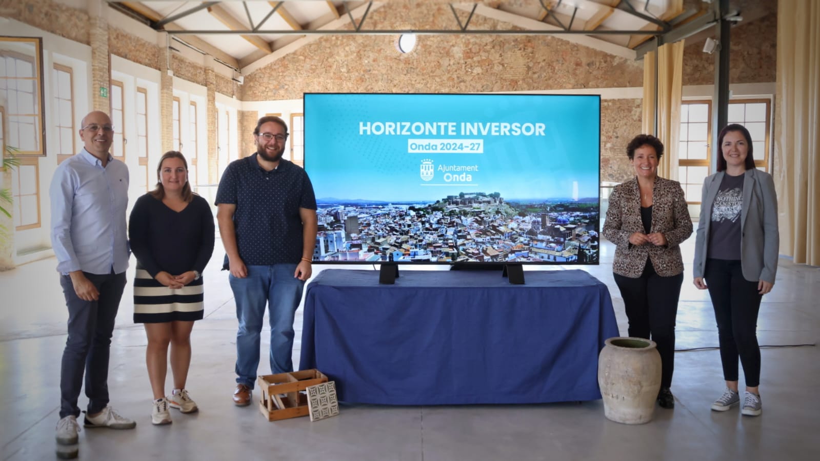 Presentación del paquete de inversiones 'Horizonte inversor Onda 2024-2027'
