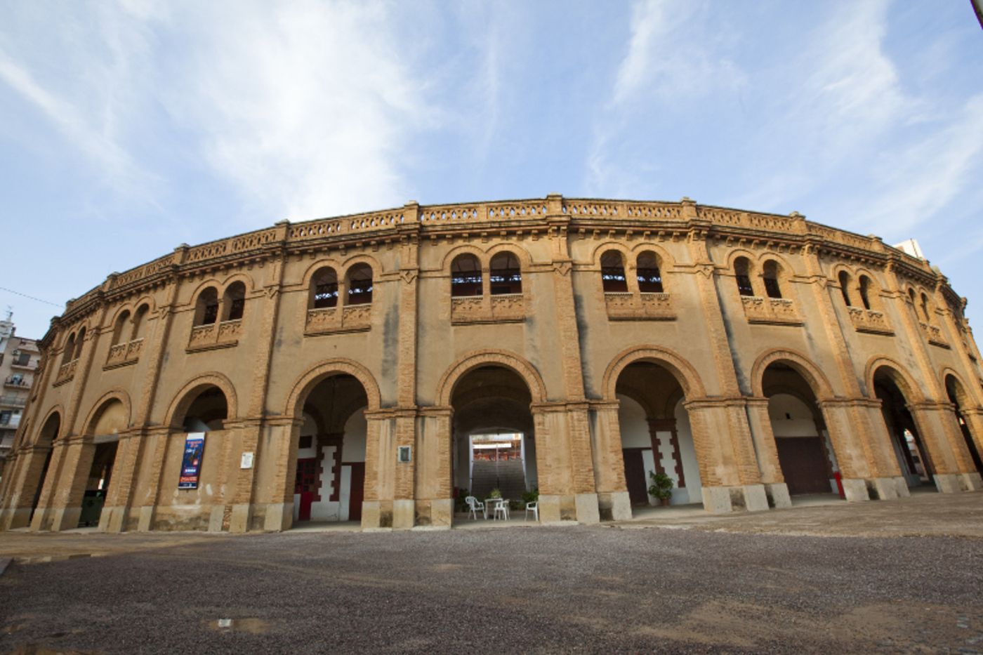 Exterior de la plaça de Bous de Castelló