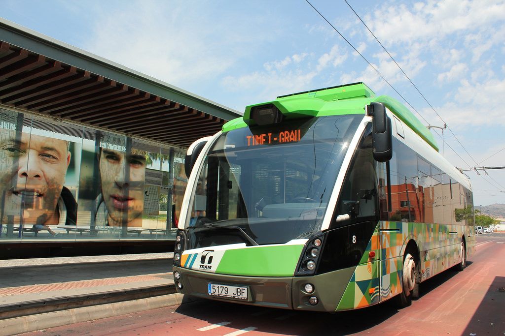 Un comboi del TRAM de Castelló