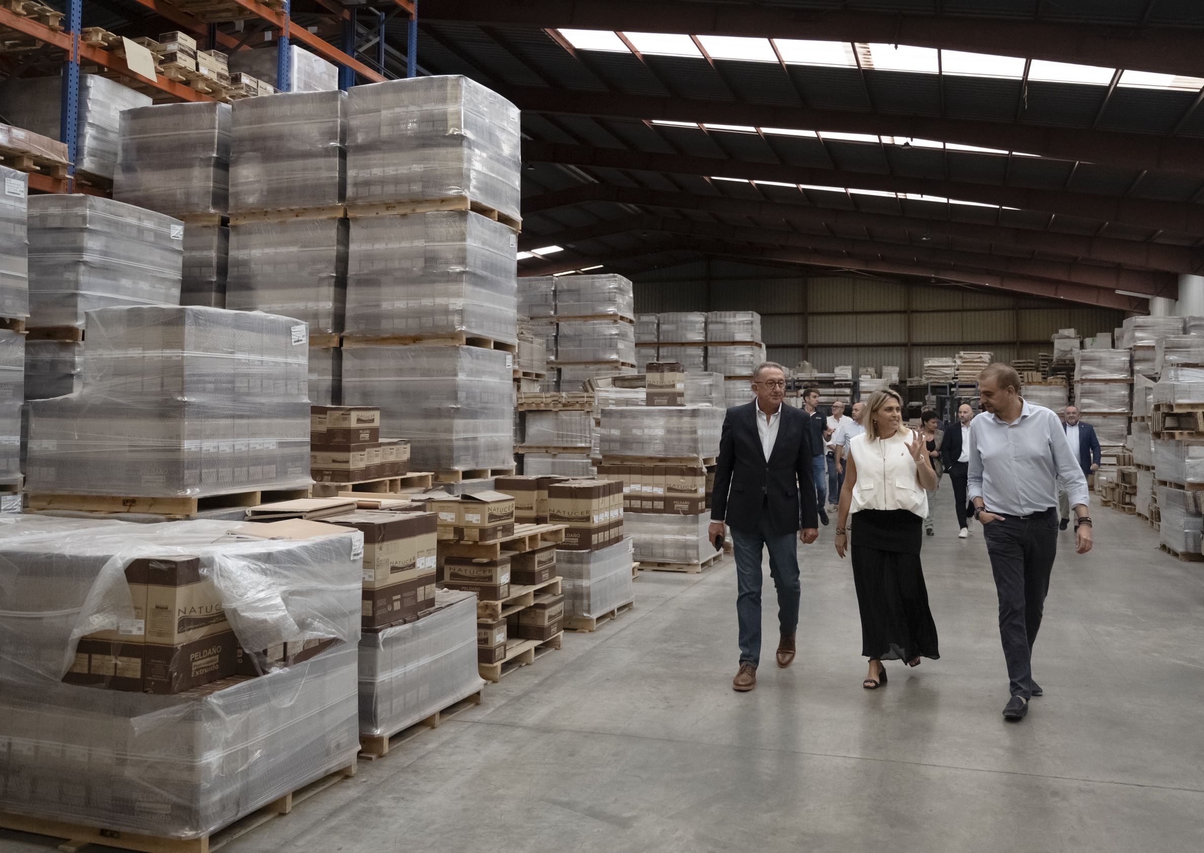 Visita de la presidenta Marta Barrachina a Natucer