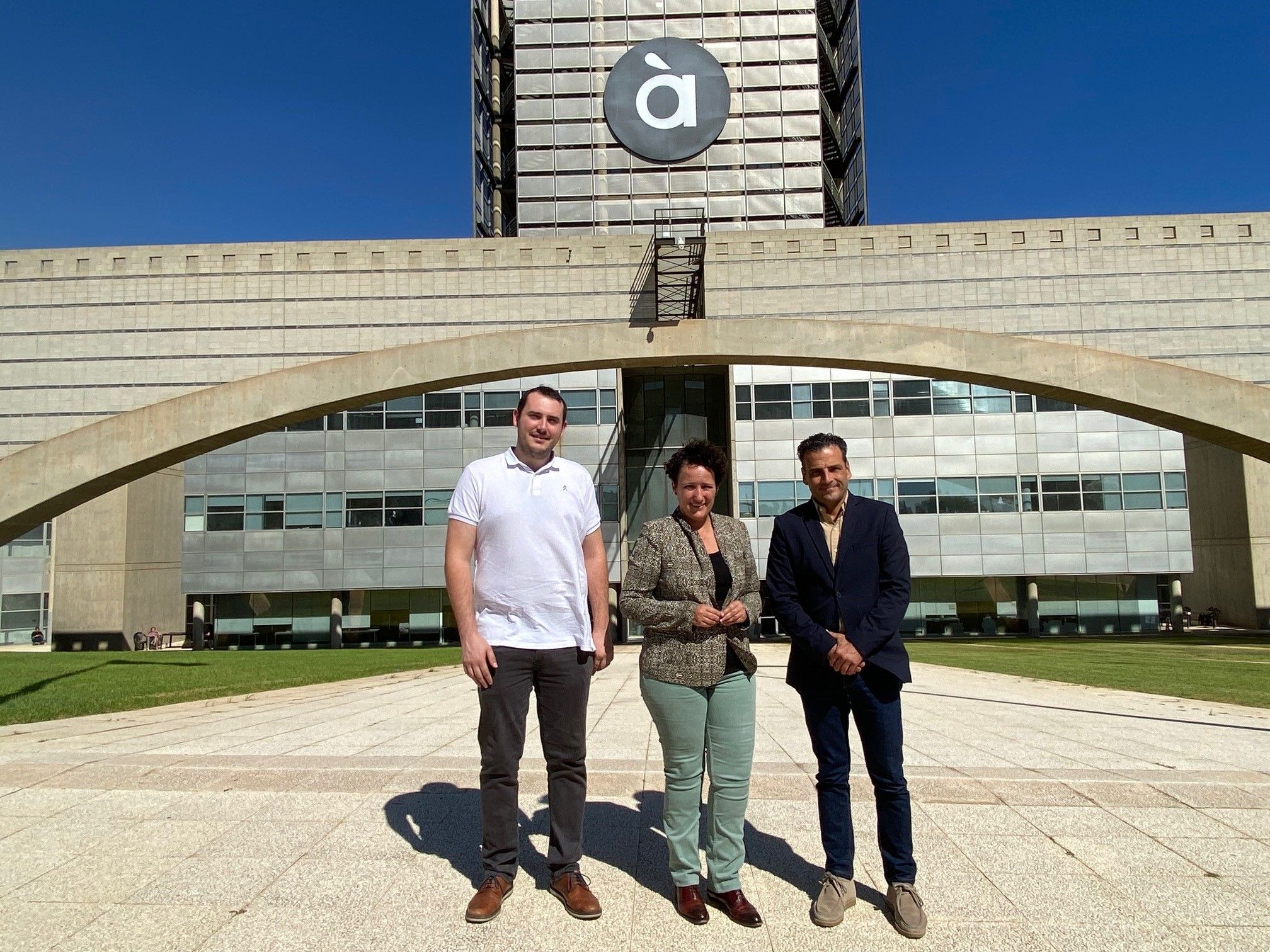 Sergio Puig, Carmina Ballester y Alfred Costa