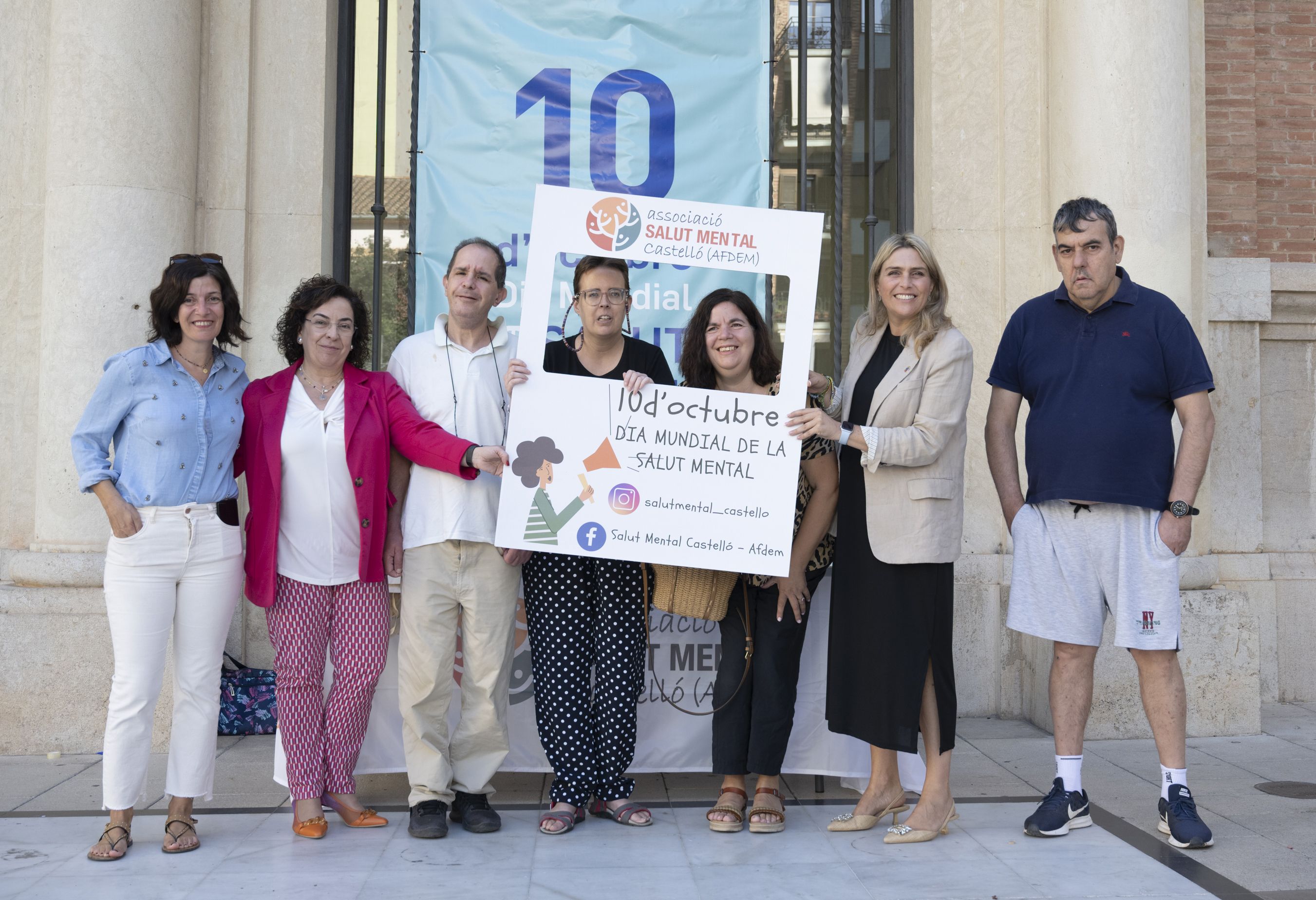 Celebración del Día de la Salud Mental en 2023 en la Diputación de Castellón