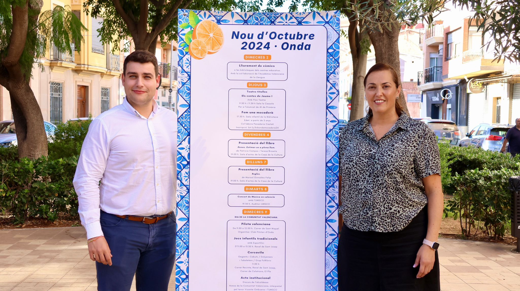 Presentación de los actos por el 9 d'Octubre de 2024 a Onda