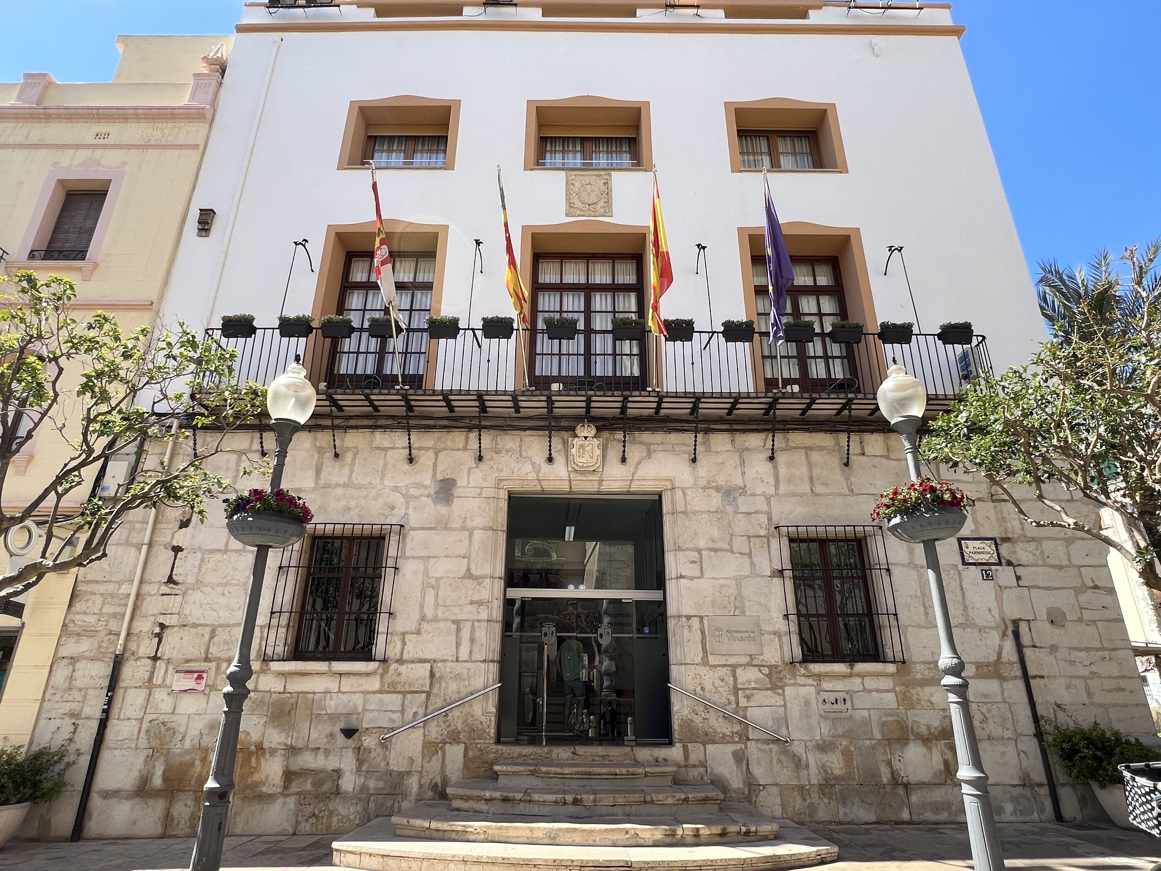 Façana de l'Ajuntament de Vinaròs