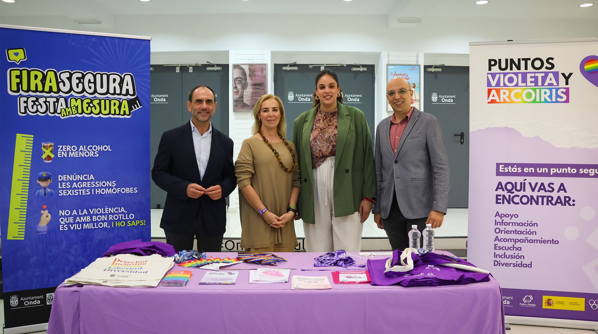 L'Ajuntament d'Onda presenta els Punts Violetes de la Fira