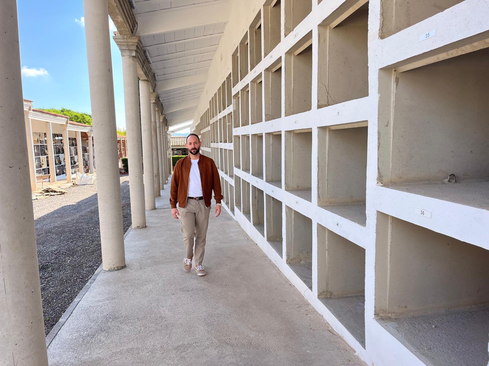 Nous nínxols del Cementeri Municipal de la Vall d'Uixó