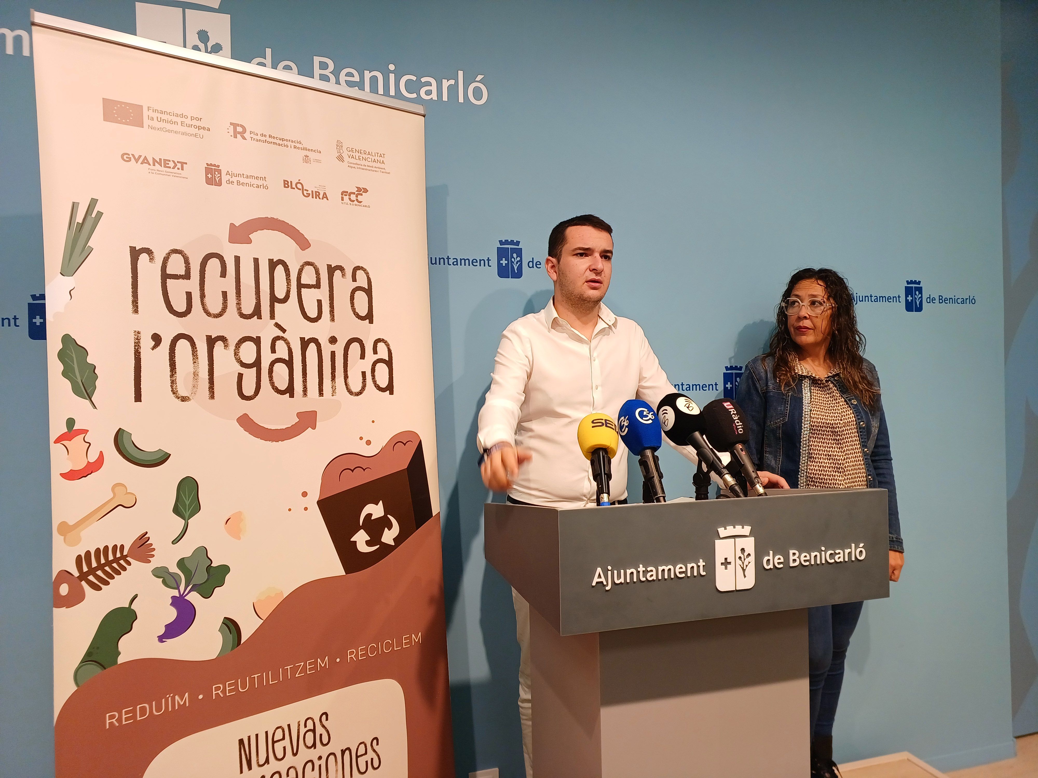 Presentación de la campaña 'Recupera l'orgànica' de Benicarló