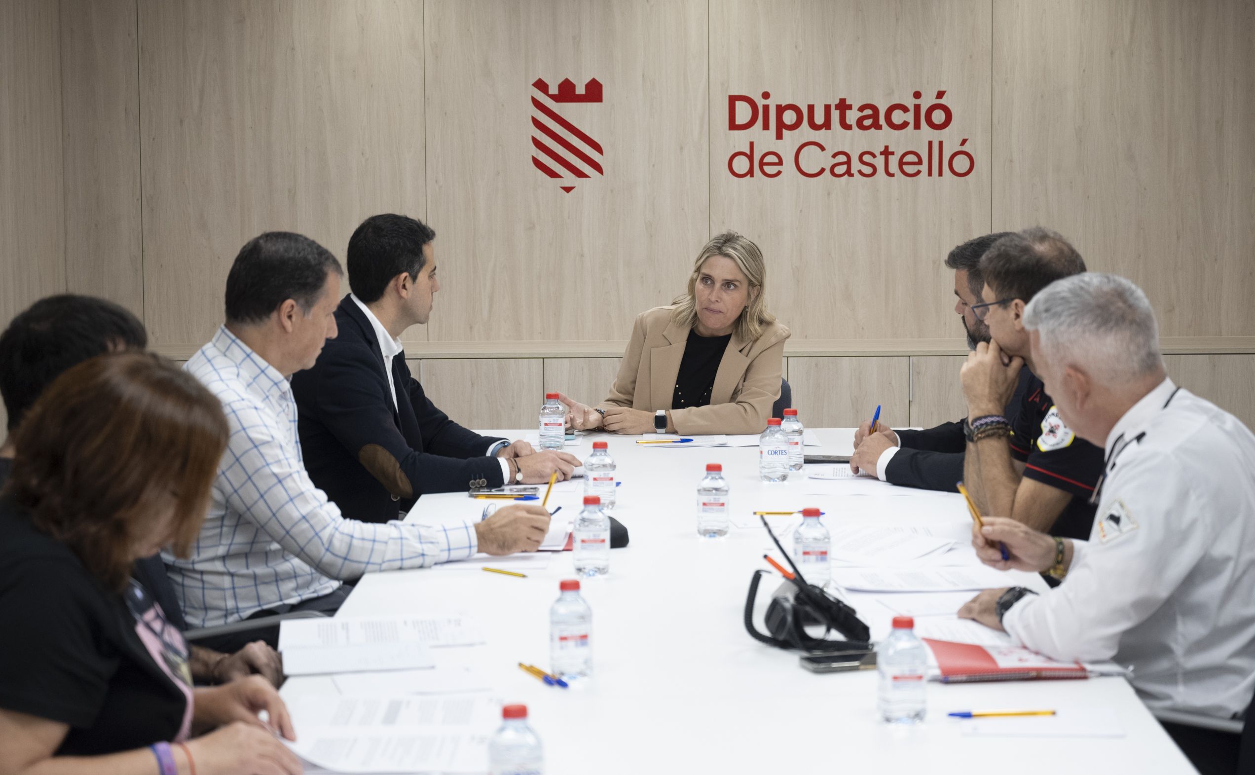 Reunió de coordinació per a analitzar les conseqüències de la DANA a Castelló