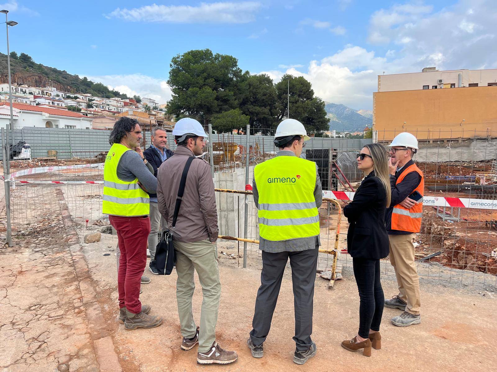Visita al poliesportiu de la Vall d'Uixó