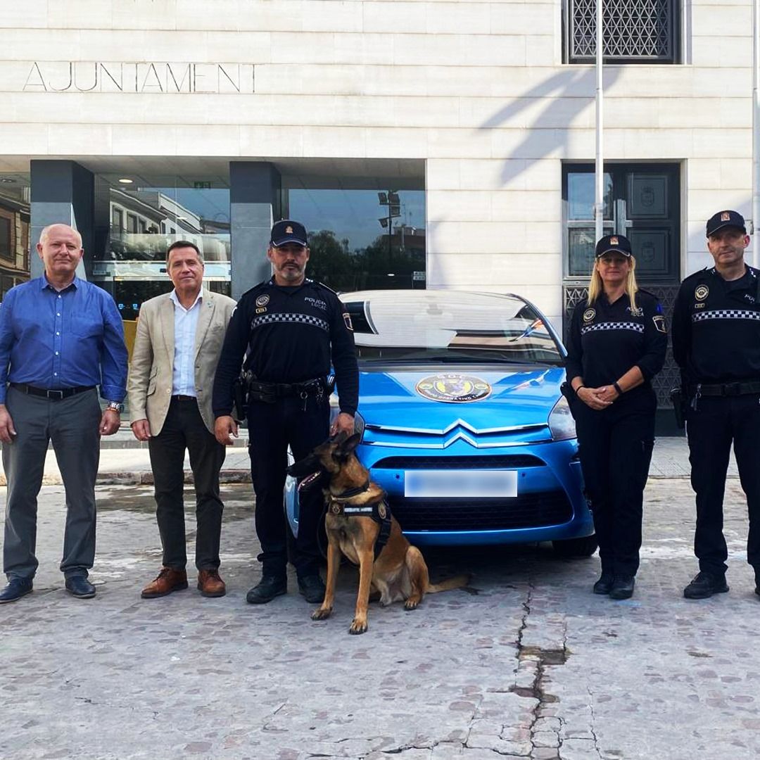 Unitat canina de la Policia Local de Borriana