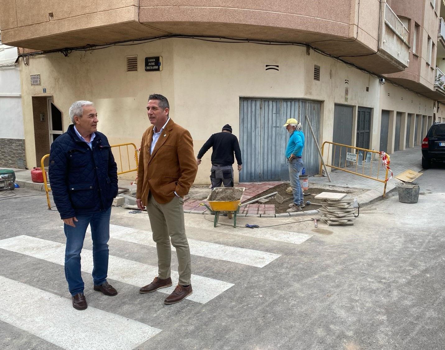 Obres de millora d'accessibilitat a Borriana